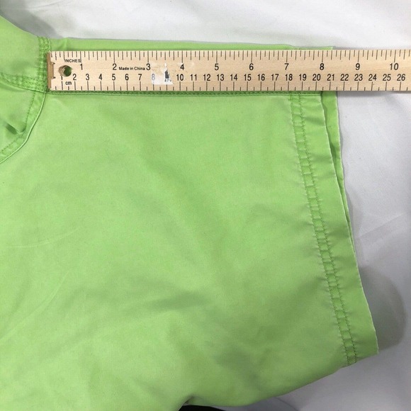 Men's MAUI & SONS Board Shorts Size 28 Swim Trunks Drawstring Tie Green Swimming - Picture 12 of 12
